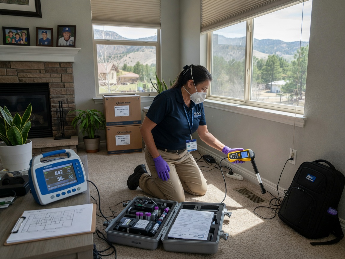 Indoor Air Quality Testing in Castle Rock, CO